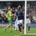 Zak Sturge celebrates after scoring Millwall's third in their 3-0 win over West Bromwich Albion on October 4, 2025. Image: Millwall FC