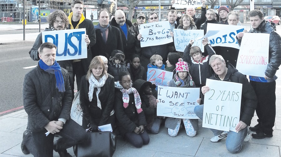 Draper House residents have been complaining for years about the delays and bungled repairs at their block in Elephant and Castle