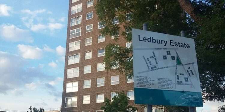 The Ledbury Estate, off Old Kent Road