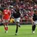Ra'ees Bangura-Williams and Luke Cundle celebrate after Bangura-William's late equaliser against Charlton Athletic on September 12, 2025. Image: Millwall FC