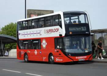 Superloop SL3 bus. Credit: Western SMT