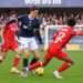 Caleb Taylor on the ball against Ipswich Town on December 26, 2025. Image: Millwall FC