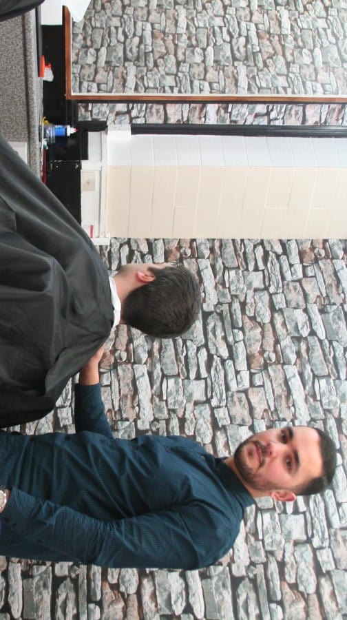 Peckham barber, Adam Mizou, is opposing the plans as he says his business will not survive the move