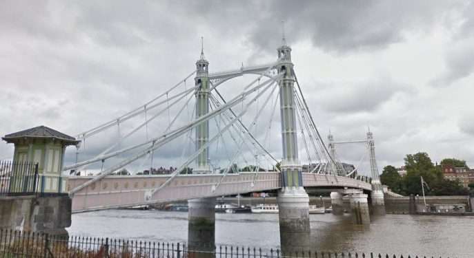 Albert Bridge. Photo from Google