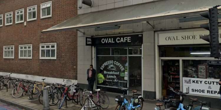 Old Roots Café, then Oval Café, pictured 2024
