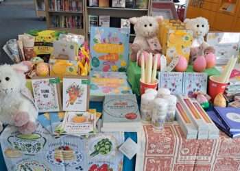 Cards for Good Causes at Blackheath Library.