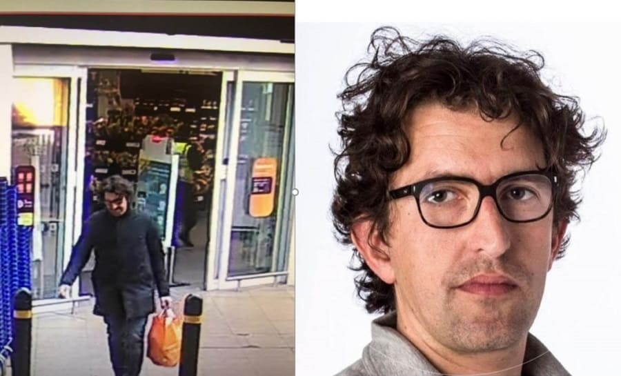 The picture released when Christian Pozzi went missing
