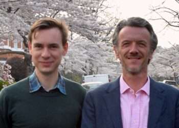 Tristan Honeyborne (left) and Clive Rates (right).