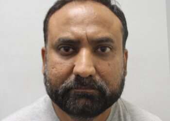 Kamran Khan Custody Image. Photo supplied by the Metropolitan Police