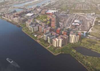 What developers say the first phase of the Beckton Riverside development could look like. Credit: St William Homes/JTP