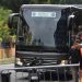 Millwall team bus. Image: Millwall FC