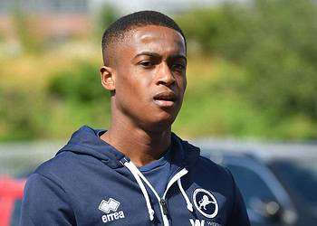 Aidomo Emakhu (above) was on target in last summer's win at Gills. Photo: Millwall FC