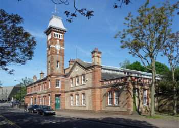 The former Dock Offices in Surrey Quays Road