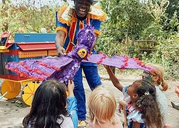 The Lost Feather. Photo: performer Usifu-Jalloh. Credit: Suzi Corker