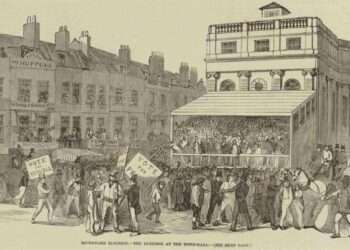 Illustrated London News Hustings Southwark 10 July 1852