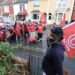 Renters protesting for end to no-fault evictions in 2023 (credit: ACORN)
