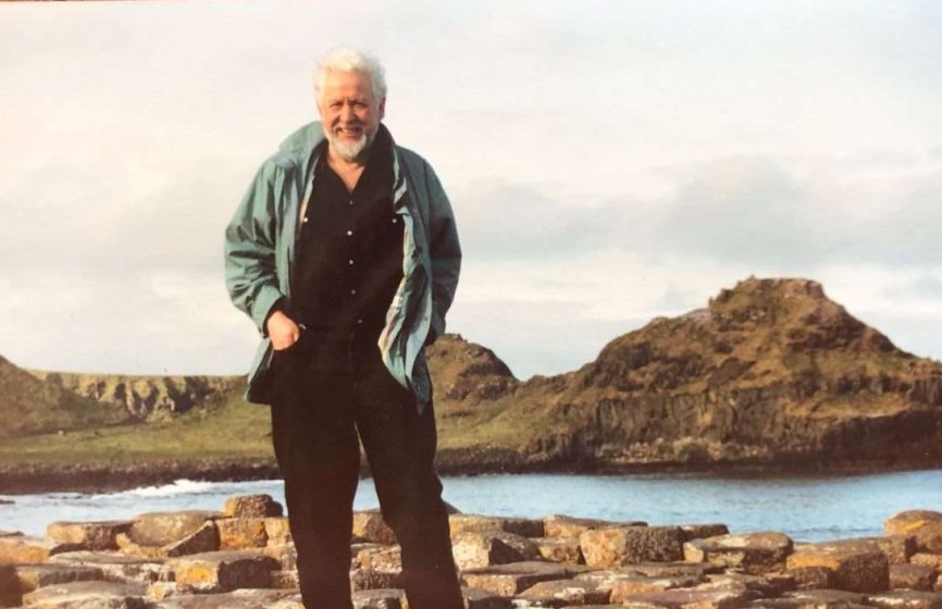 Derek pictured on holiday in 1993