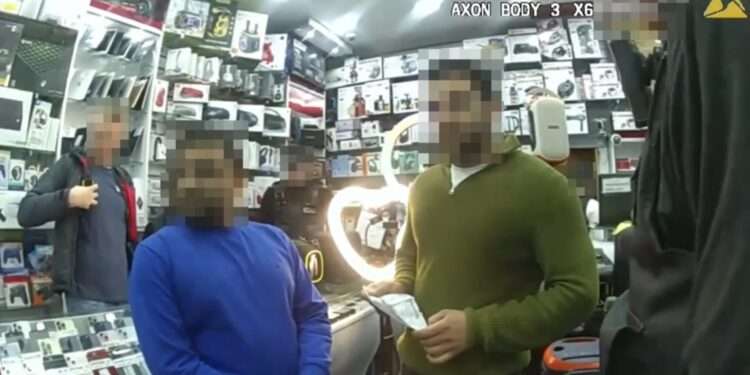 Two suspects in Operation Zoridon's two-day raid on 16 October 2025. Credit: Metropolitan Police