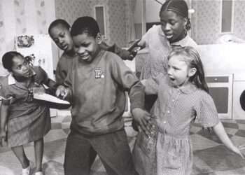 John Boyega on stage - In The House Fairy. Picture supplied by Theatre Peckham.