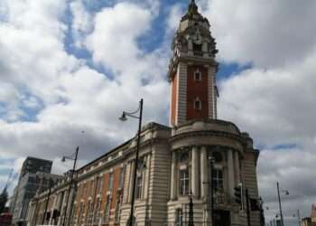 Lambeth Council town hall. 
CREDIT: LDR Grainne Cuffe