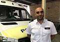 Local Neighbourhood Superintendent Shaz Shah at Peckham Police Station