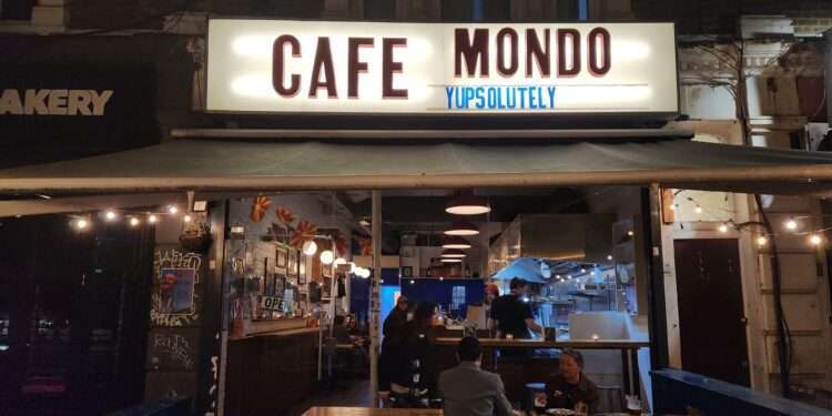 CAFE MONDO: The precursor to the new shop in Deptford. Credit: Pablo Munoz.