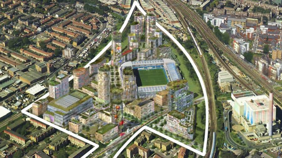 How the development will look.