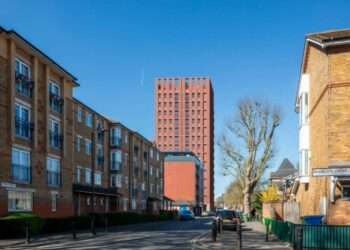 A view of the residential development along Verney Road Credit: Southwark Council documents