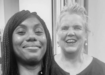 At a hustings in early September local activist Jane Lyons backing her number one Conservative leadership candidate Kemi Badenoch. They first met when Kemi stood as the Conservative parliamentary candidate for Dulwich and West Norwood in 2010.
