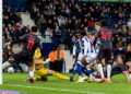 Millwall goalkeeper Anthony Patterson denies Jayson Molumby in the 0-0 draw against West Bromwich Albion at The Hawthorns in April 2026. Image: Millwall FC
