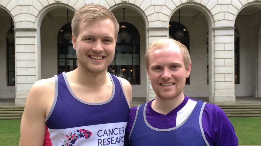 Tom and his brother Sam.