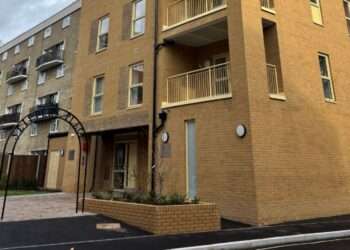 Hester Biddle on Slippers Estate in Bermondsey.