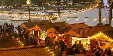 Southbank Christmas market