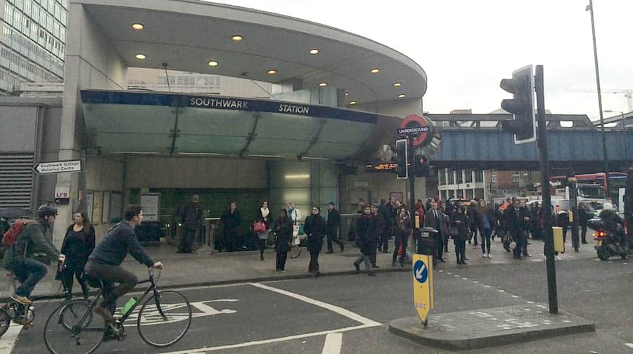 Southwark Tube Station, near Styles House Estate