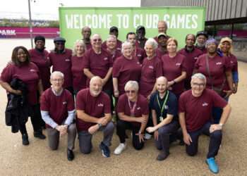 Team Lewisham at the 2024 games. Photo credit: Steve Bainbridge