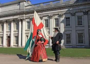 Tudor takeover. Credit: Old Royal Naval College