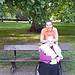 Nadiia and her granddaughter Maryna