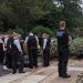 Police responding to an incident in Burgess Park