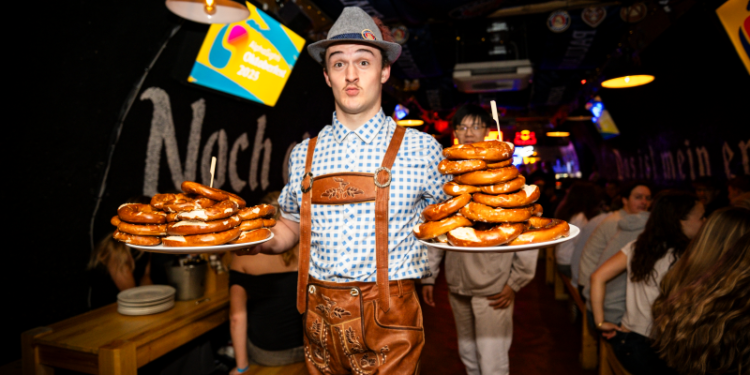 Springfest at the Bierkeller. Image supplied by Bermondsey Bierkeller