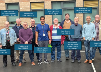 The reunion - image from Charter School Bermondsey