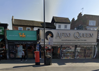 Google Street view of 58-62 Peckham High Street today.