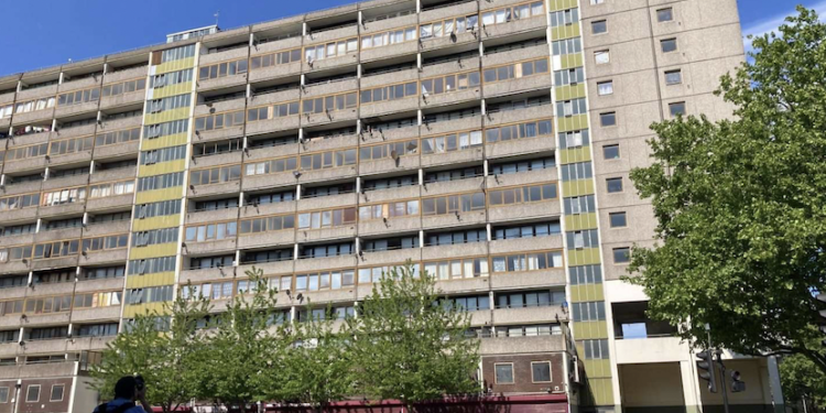 The Aylesbury Estate in Walworth