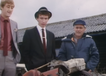 Patrick starring in an early episode of Only Fools and Horses.  Credit - BBC