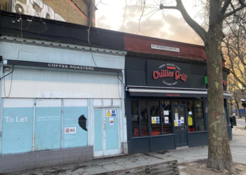 Chillies Grill and an empty coffee shop have been ordered to vacate.  Credit - Graham Neale