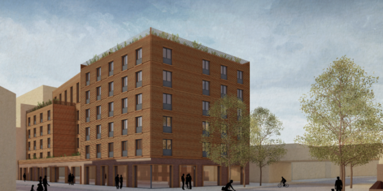 CGI of proposed development. Credit - Bywater
