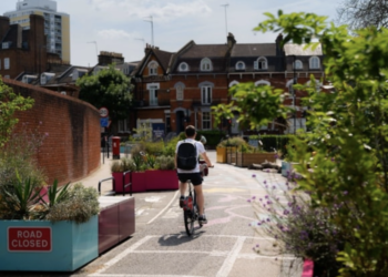 Street scheme in Kennington, Oval.  Credit - Meristem Design