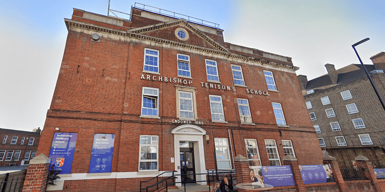 Archbishop Tenison’s School in Oval. Image: Google