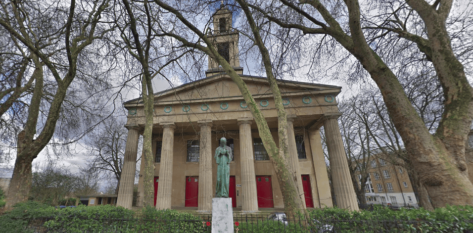 The original St George's Church, Camberwell. Image: Google