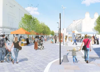 The plans for Deptford High Street. Credit: Lewisham Council.